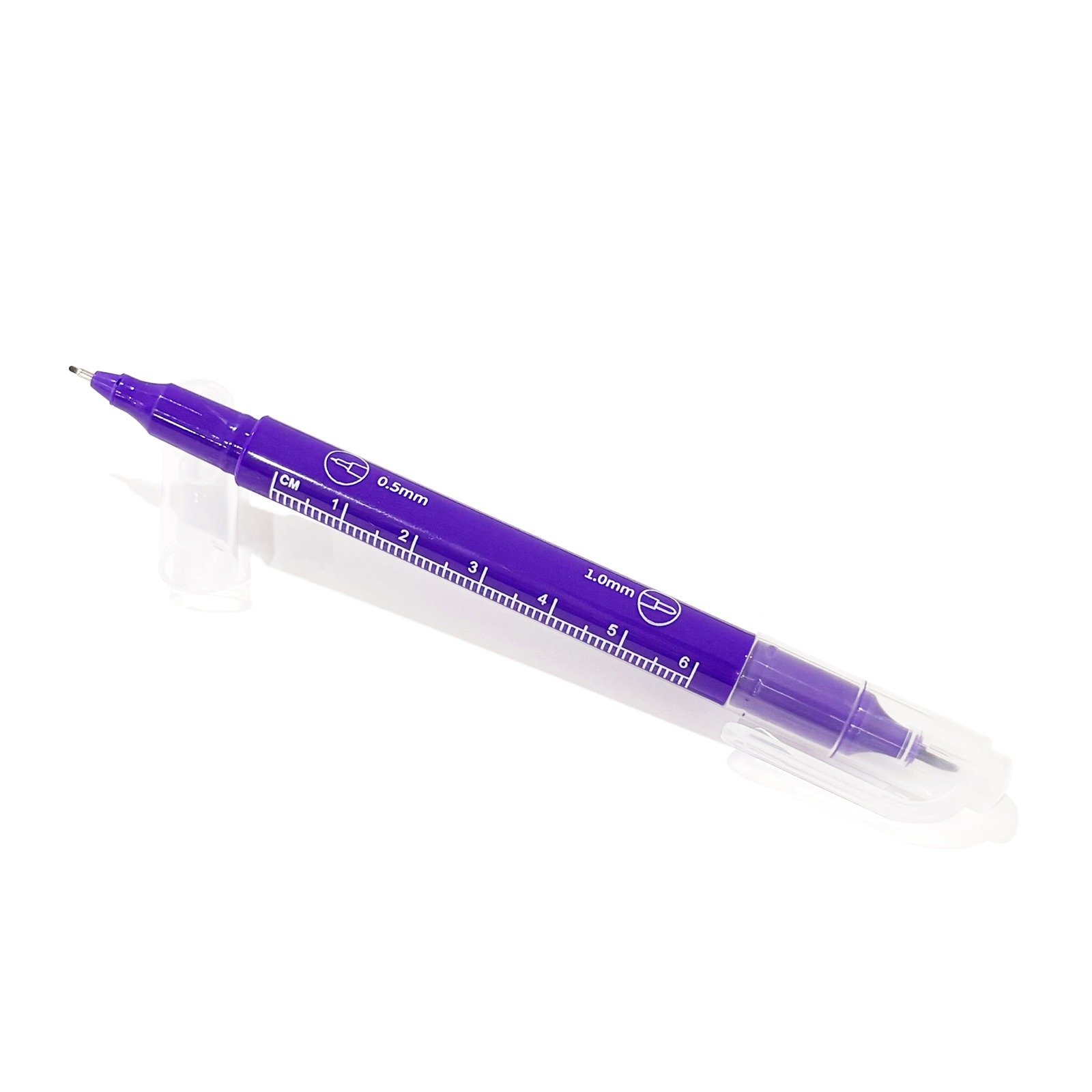 Dual Tip Surgical Skin Marker with Ruler medical supply product image for UK healthcare use